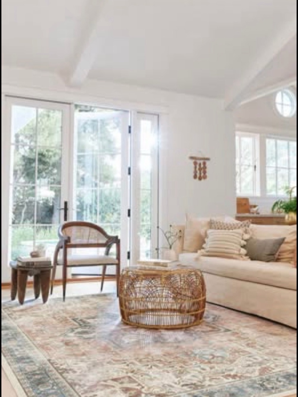 Ruggable Kamran Coral Rug - Coral